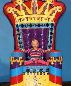 Inflatable Birthday Throne